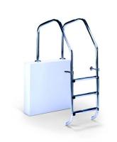 Лестница OVERFLOW LADDER L-1000, 5 ступеней, AISI-304