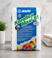 Keraflex Maxi S1 белый клей высоко прочный полимерный, с максимальной адгезией и улучшенной эластичностью 25 kg