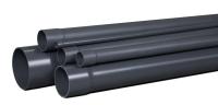 Труба напорная Кормелл ПВХ d75×2,3 PN6,3 L=3 м с раструбом под клеевое соединение