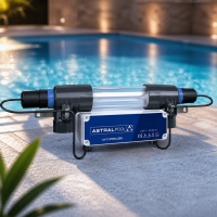 Установки ультрафиолета Lyriox UV-C 25 м3/ч, 75 Вт, подключение d.63